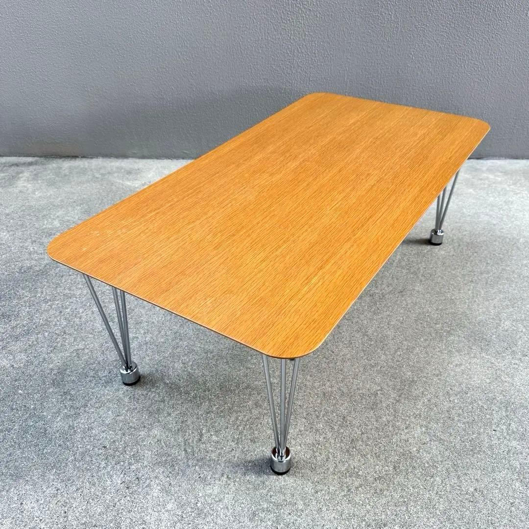 木製 センターテーブル エキスパンダーレッグ リプロ スチール インダストリアル