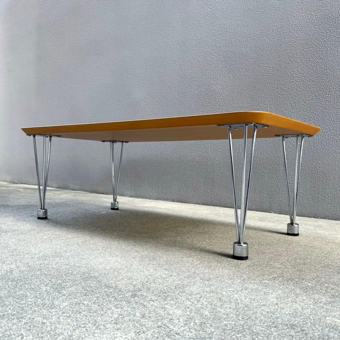 木製 センターテーブル エキスパンダーレッグ リプロ スチール インダストリアル