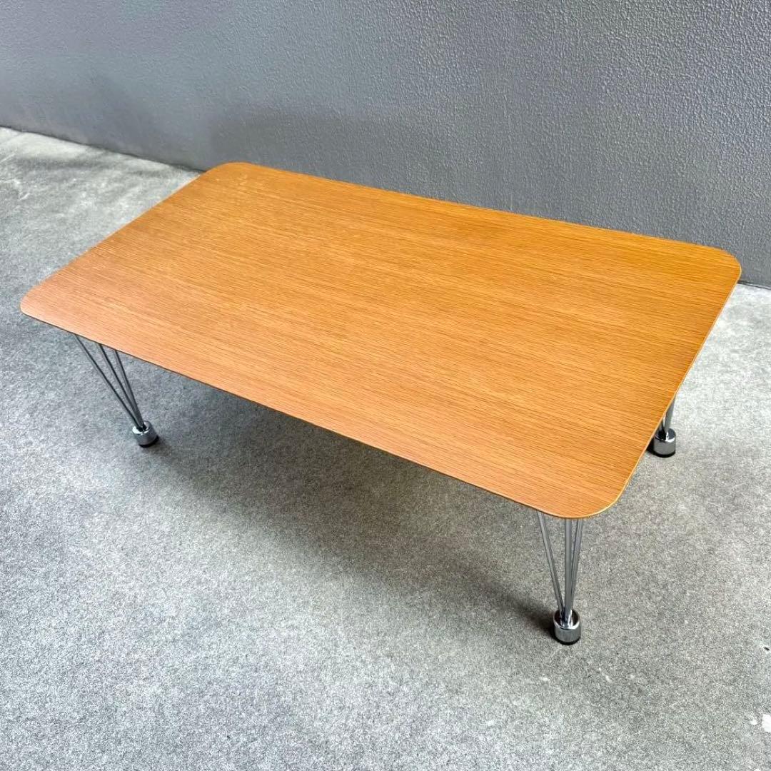木製 センターテーブル エキスパンダーレッグ リプロ スチール インダストリアル