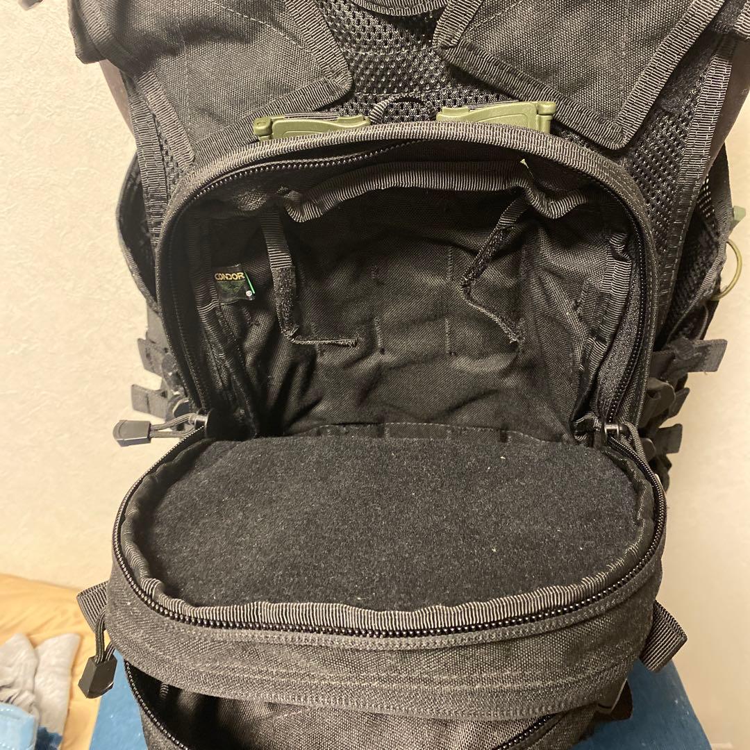 Condor タクティカルベスト ハイドレーションバックパック付き セットアップ