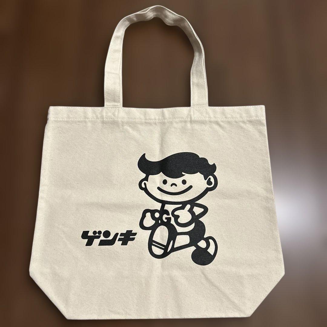 石垣島 ゲンキ乳業 ゲンキくん トートバッグ☆石垣島限定☆ - メルカリ