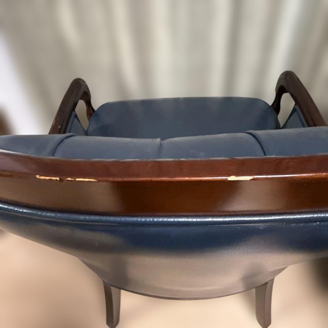 マルニ　ケントコートシリーズ　1脚　レザー1人掛けソファ④