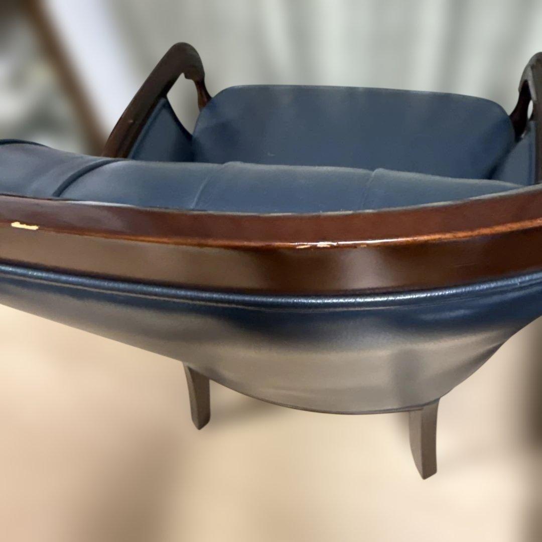 マルニ　ケントコートシリーズ　1脚　レザー1人掛けソファ④