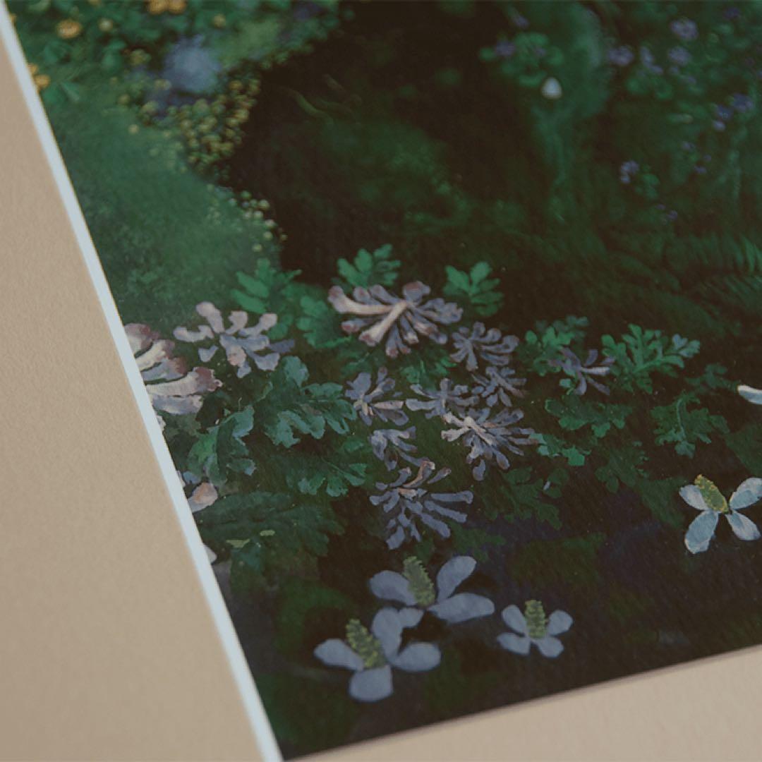 スタジオジブリ 複製原画 アートフレーム となりのトトロ うろの中