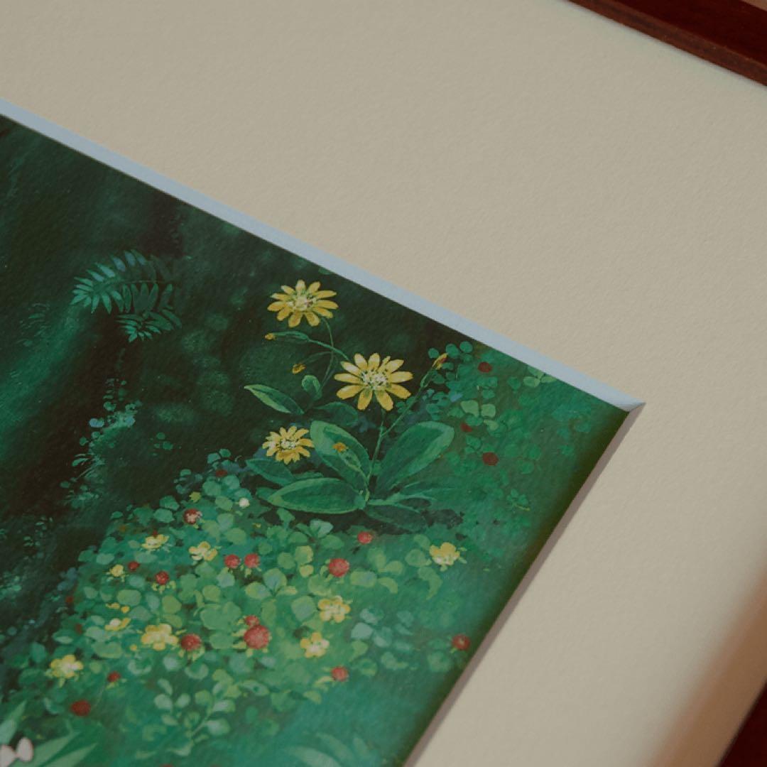 スタジオジブリ 複製原画 アートフレーム となりのトトロ うろの中