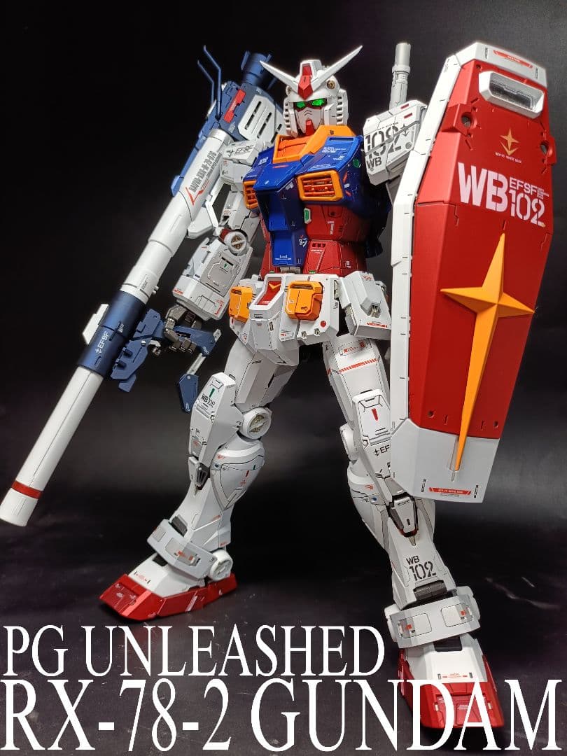 PG UNLEASHED1/60RX-78-2 ガンダム　オリジナル　完成品