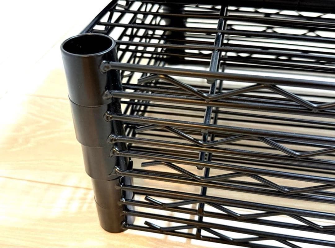 【2個】5段スチールラック キャスターなし幅91.4奥行35.6高さ183cm