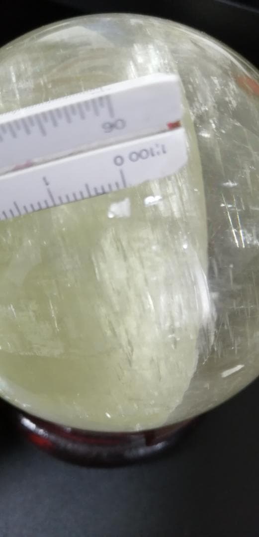 水晶玉 シトリン■直径９０mm■