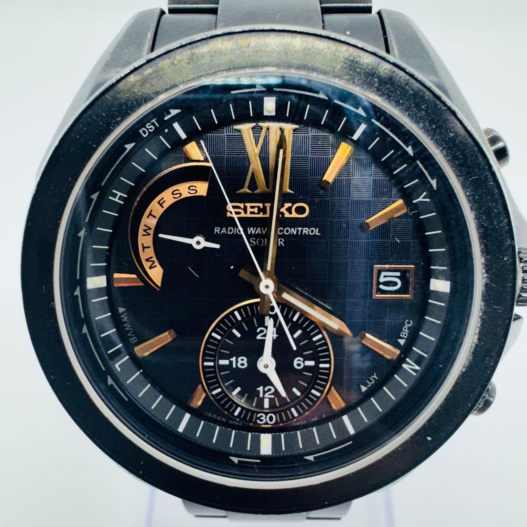 ✨✨セイコー✨ブライツ✨電波ソーラー✨300個限定モデル✨ワールドタイム✨腕時計