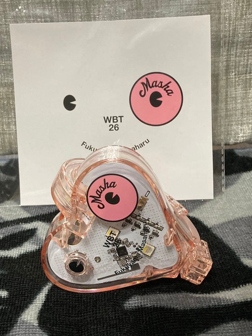 福山雅治 グッズ シンクロライトバングル2026 クリアピンク WBT26