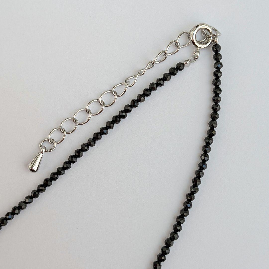 【希少/一点物】 K14gf ルビーインゾイサイト ブラックスピネル ネックレス