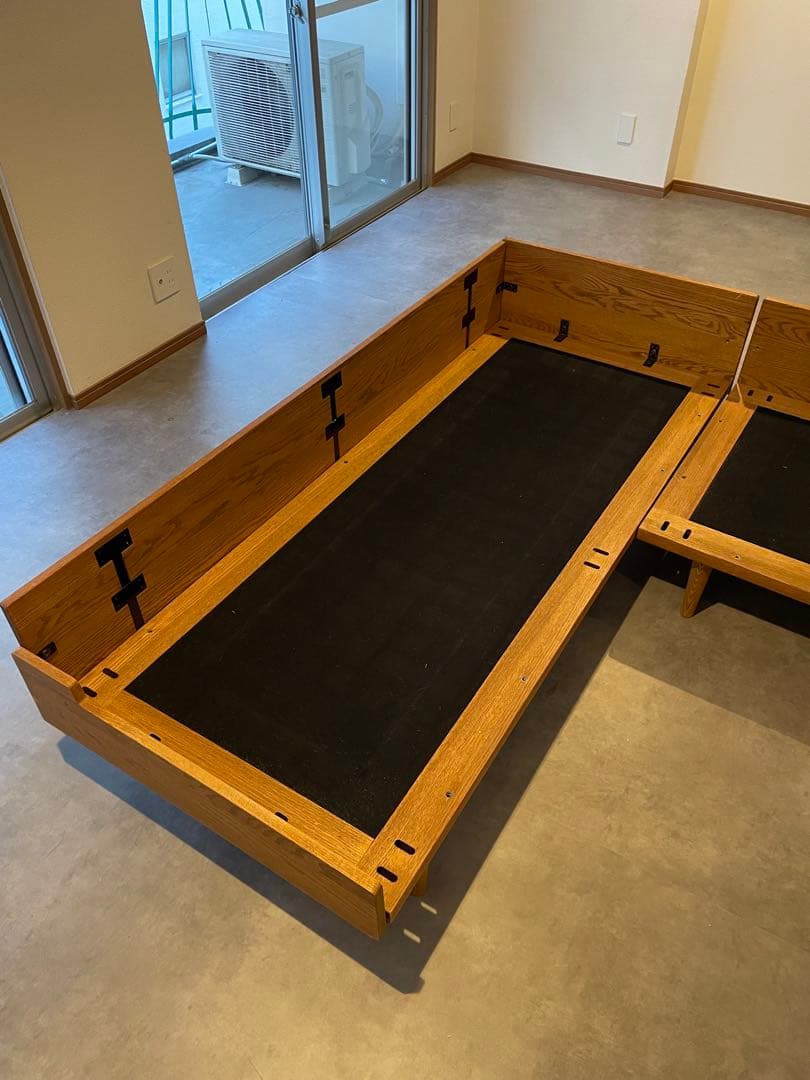 momo natural デイソファ 3P 2台