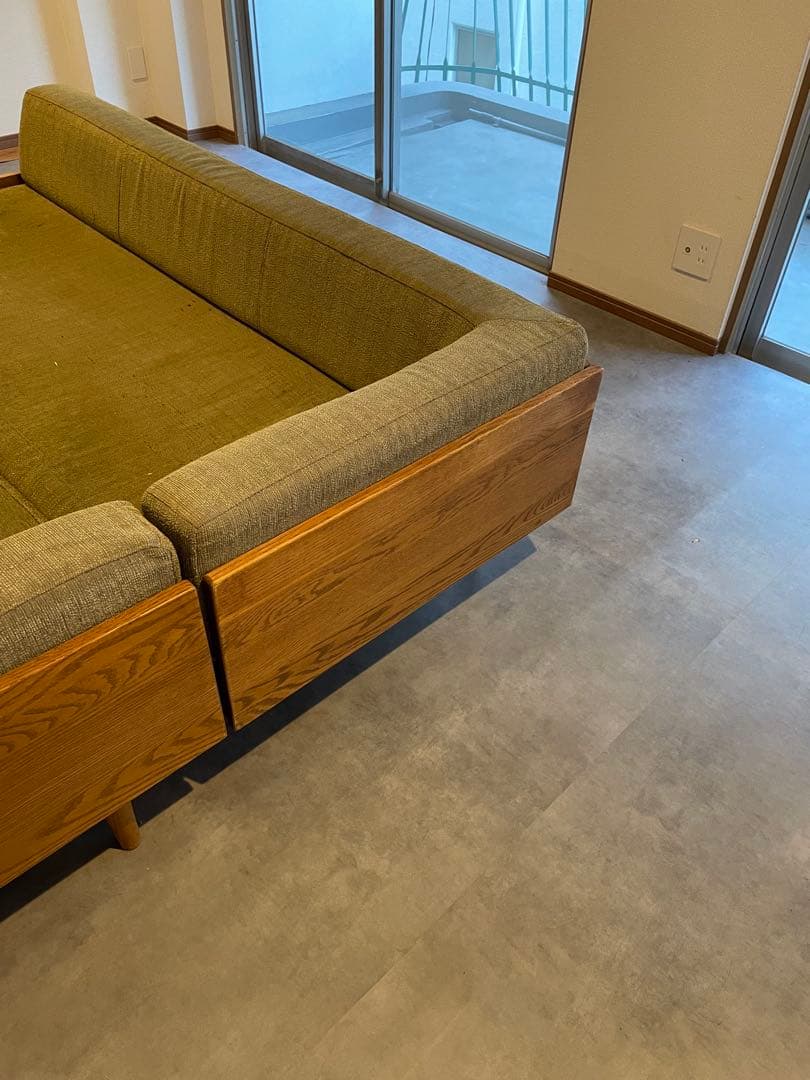 momo natural デイソファ 3P 2台