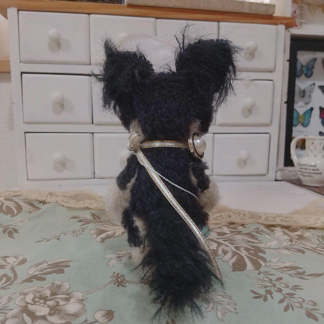 テディベア チワワ ブラックタン アーティストベア 玩具 ぬいぐるみ