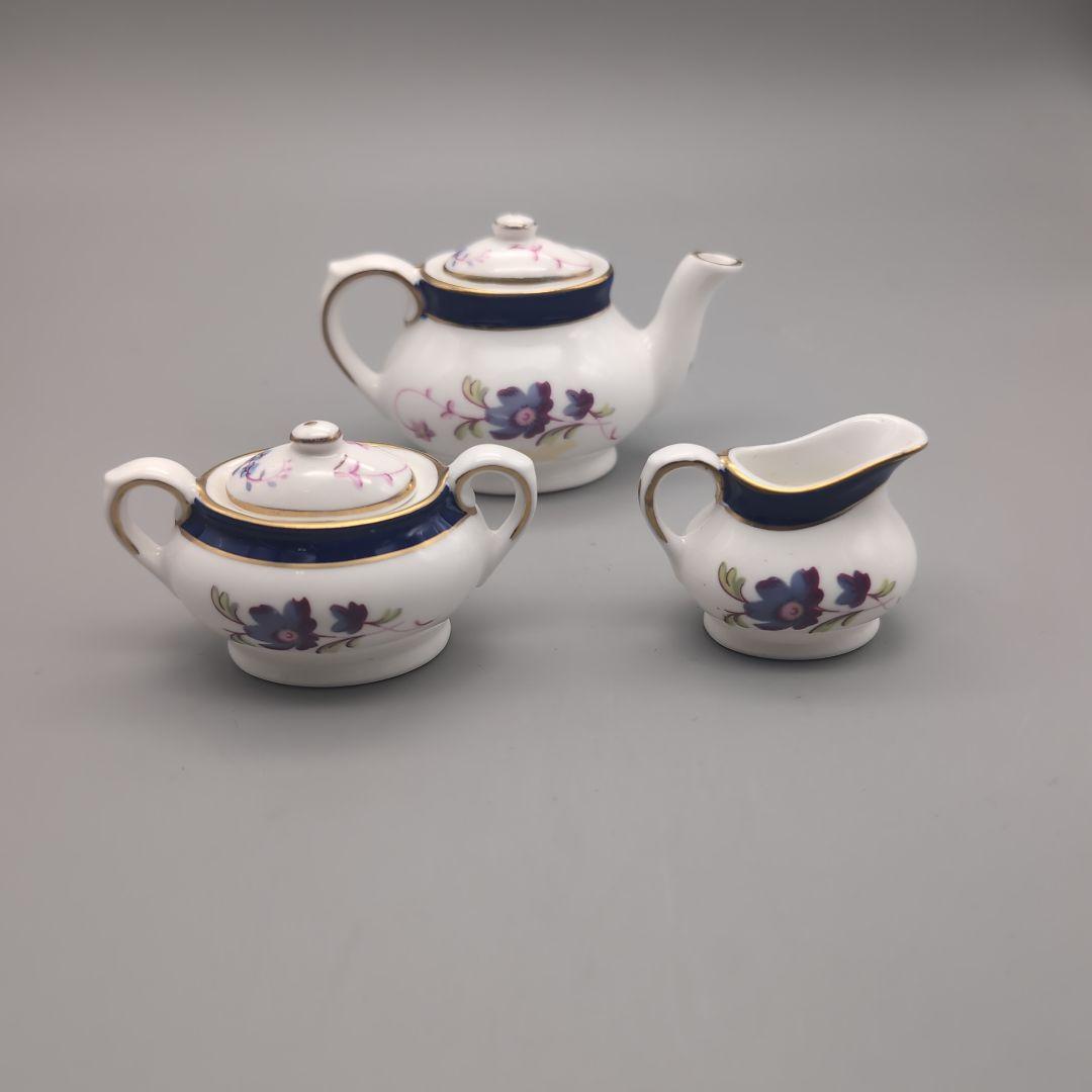 英国　コールポート　ミニチュア　ティタニア　3点セット