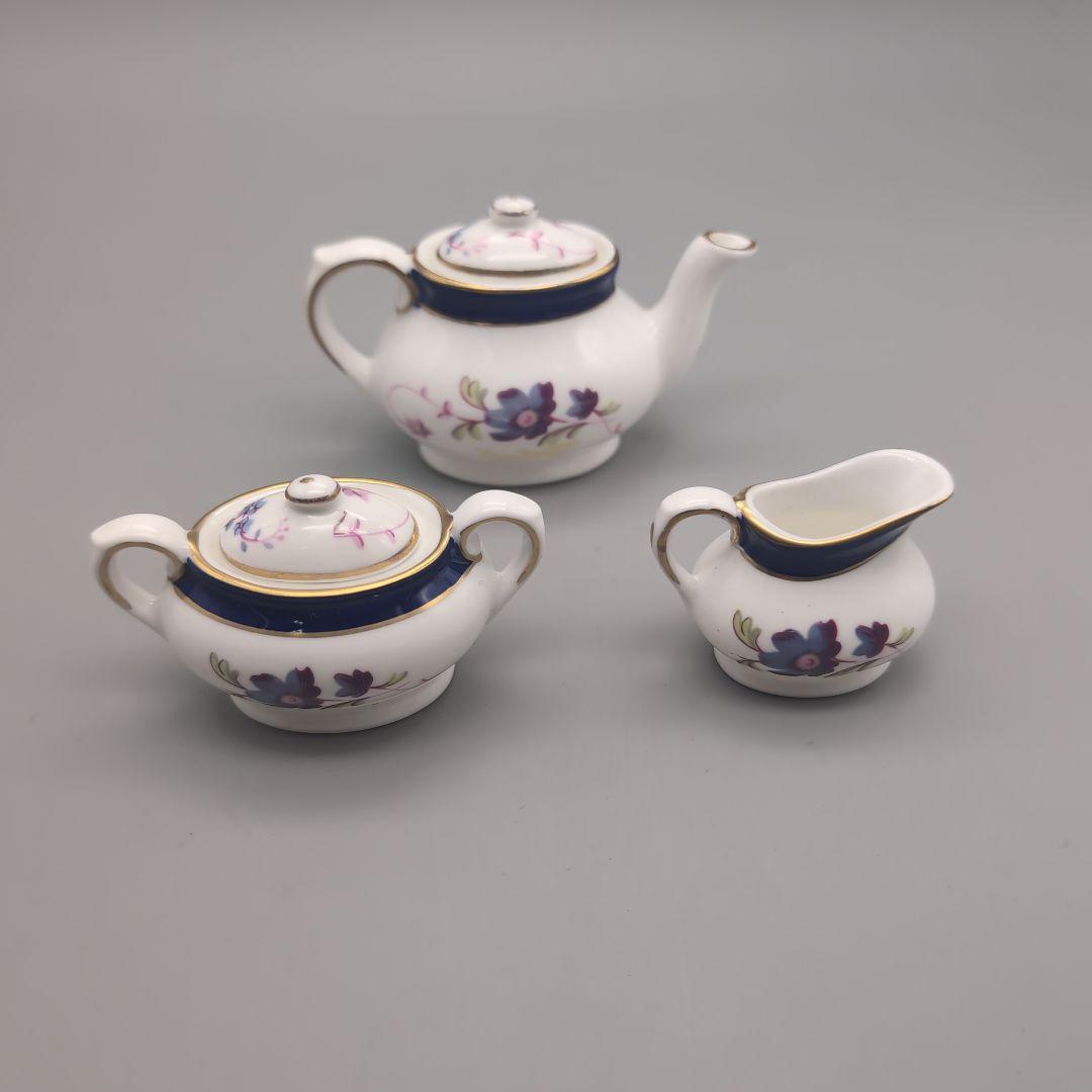 英国　コールポート　ミニチュア　ティタニア　3点セット