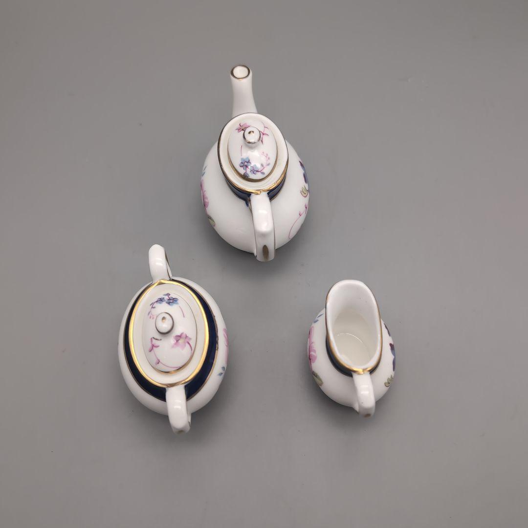 英国　コールポート　ミニチュア　ティタニア　3点セット