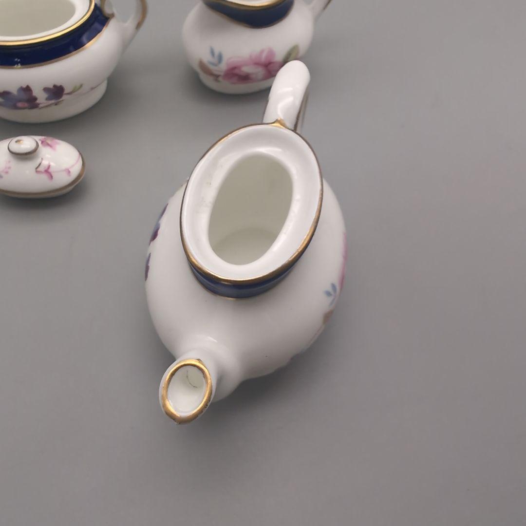 英国　コールポート　ミニチュア　ティタニア　3点セット