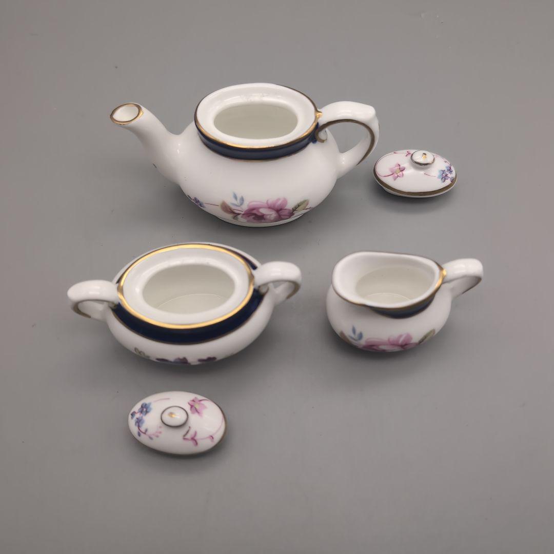 英国　コールポート　ミニチュア　ティタニア　3点セット