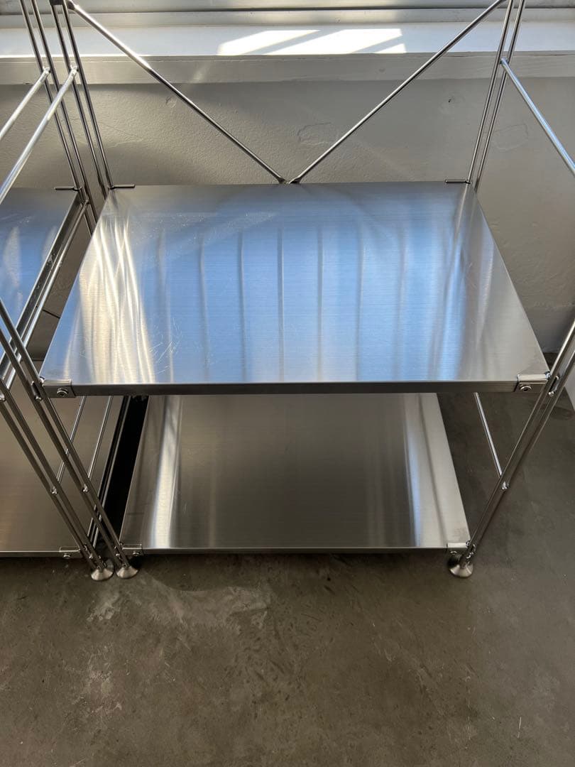 無印良品 ステンレスユニットシェルフ セット