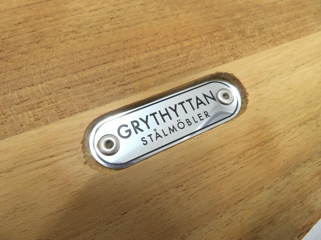 展示品　グリュートヒュッタン　チーク材　スツール　カウンターチェア　アウトドア