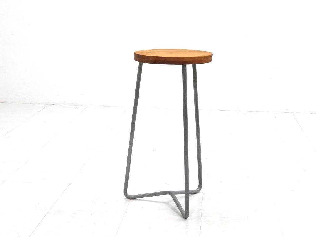 展示品　グリュートヒュッタン　チーク材　スツール　カウンターチェア　アウトドア