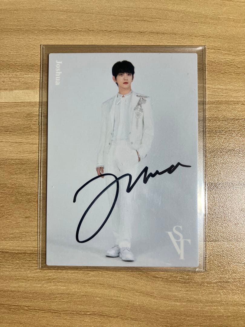 SEVENTEEN ジョシュア 直筆サイントレカ 3枚セット