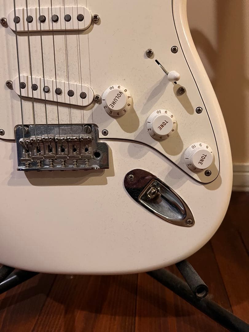 値下げ交渉OK】フェンダー fender ホワイト ストラトキャスター エレキ