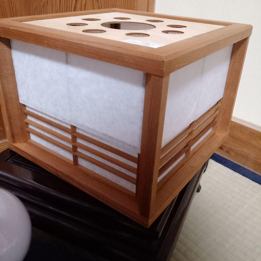 電気かさ　東芝　木製　白熱灯器具　IG-2458 ボール電球