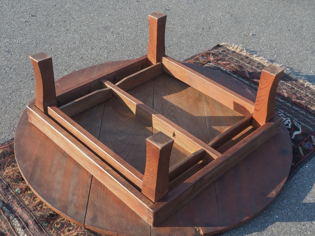 【値引中】JPアンティークフォールディングテーブル