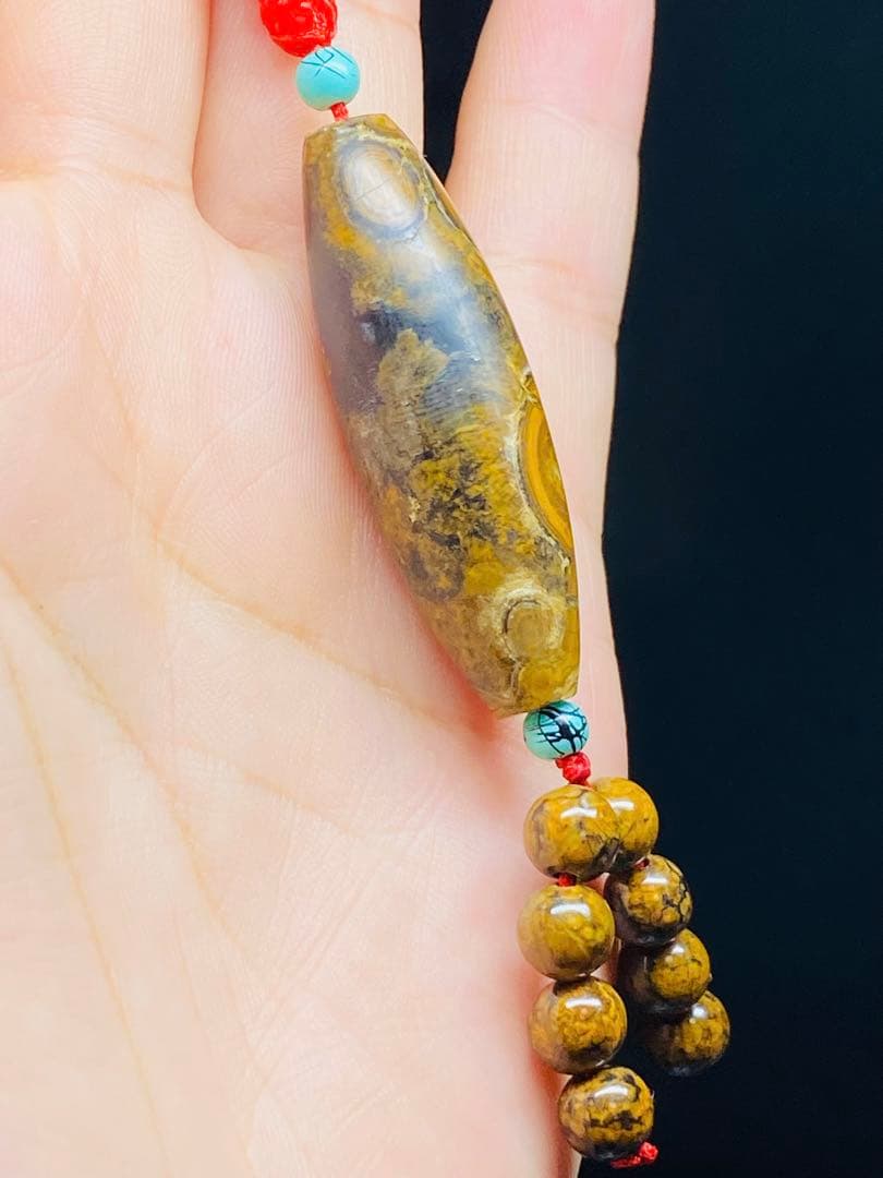 老天珠 九龍眼天珠 老鉱天珠 蒙天珠 天珠 自然に作られた天眼 凄まじいパワー