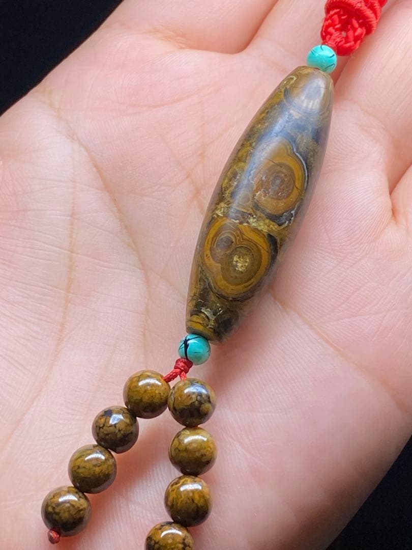 老天珠 九龍眼天珠 老鉱天珠 蒙天珠 天珠 自然に作られた天眼 凄まじいパワー