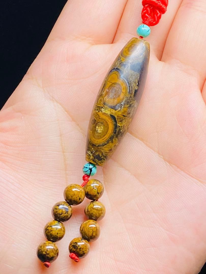 老天珠 九龍眼天珠 老鉱天珠 蒙天珠 天珠 自然に作られた天眼 凄まじいパワー