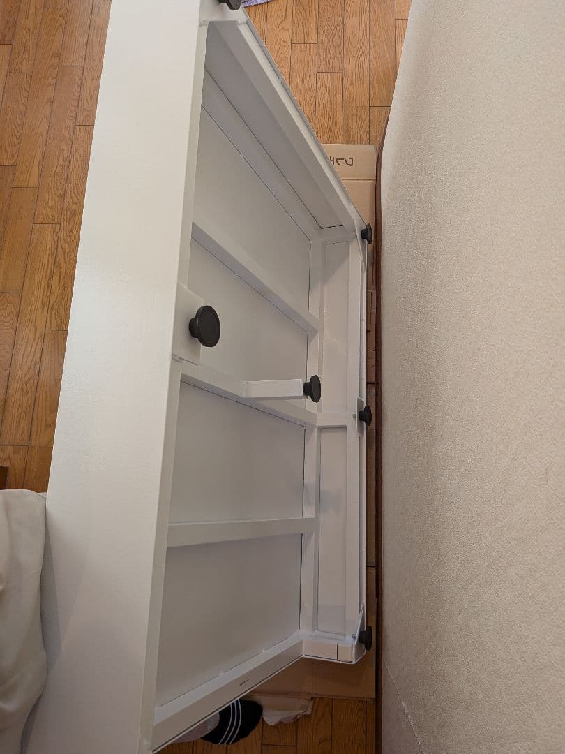 断捨離　ステージ HD-020 カートなし（ホワイト） 高さアップ台