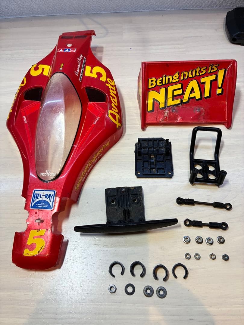tamiya アバンテ フルセット　当時物最初期品　レストア済み