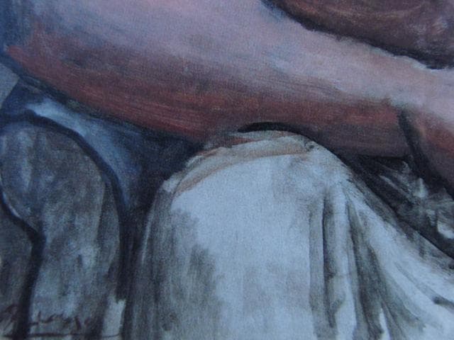 パブロ・ピカソ、母子像、希少な画集より、状態良好、新品高級額