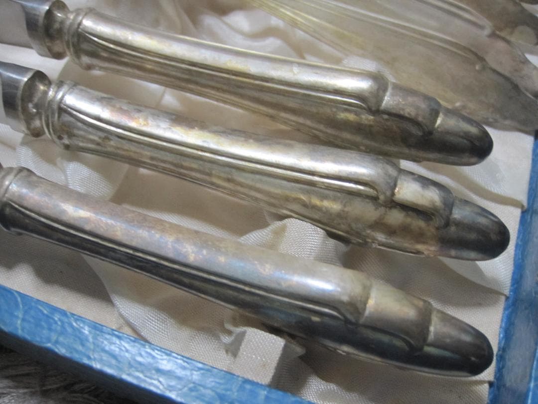 銀メッキ? カトラリー N.S. 24点まとめて ステンレス レトロ