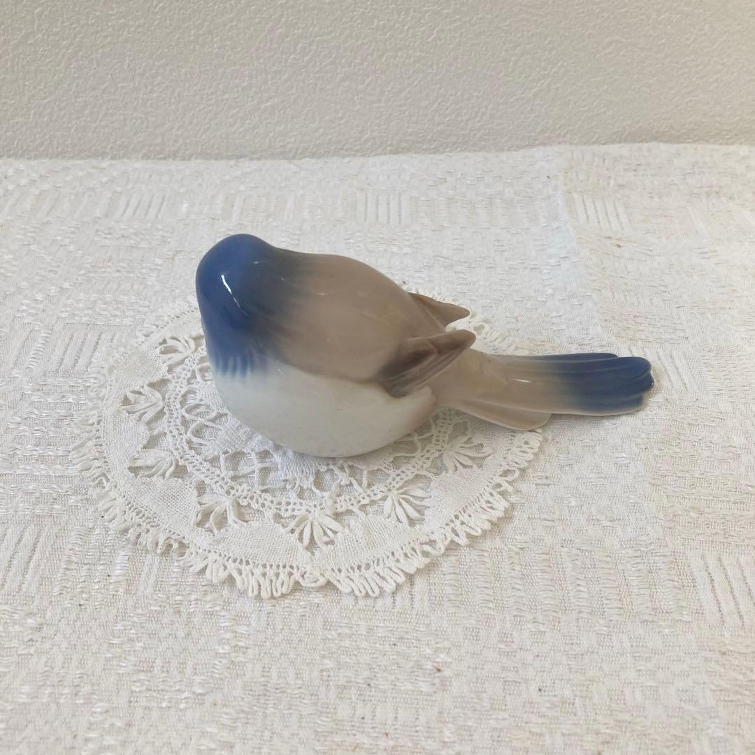 【歳末SALE】ロイヤルコペンハーゲンB＆G 鳥のオブジェ美品2羽セット