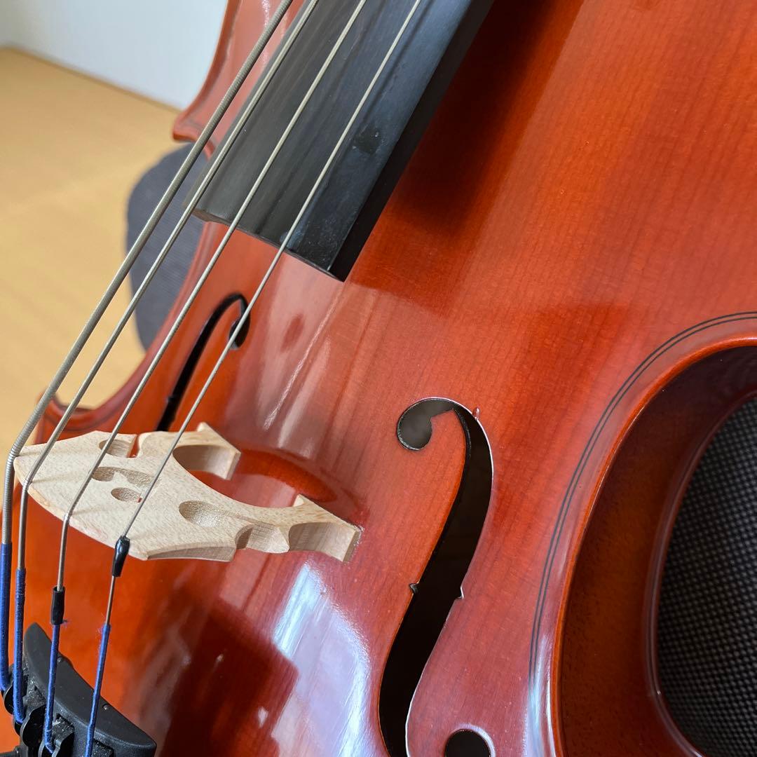 分数チェロ1/8 弓ケース付き - メルカリ