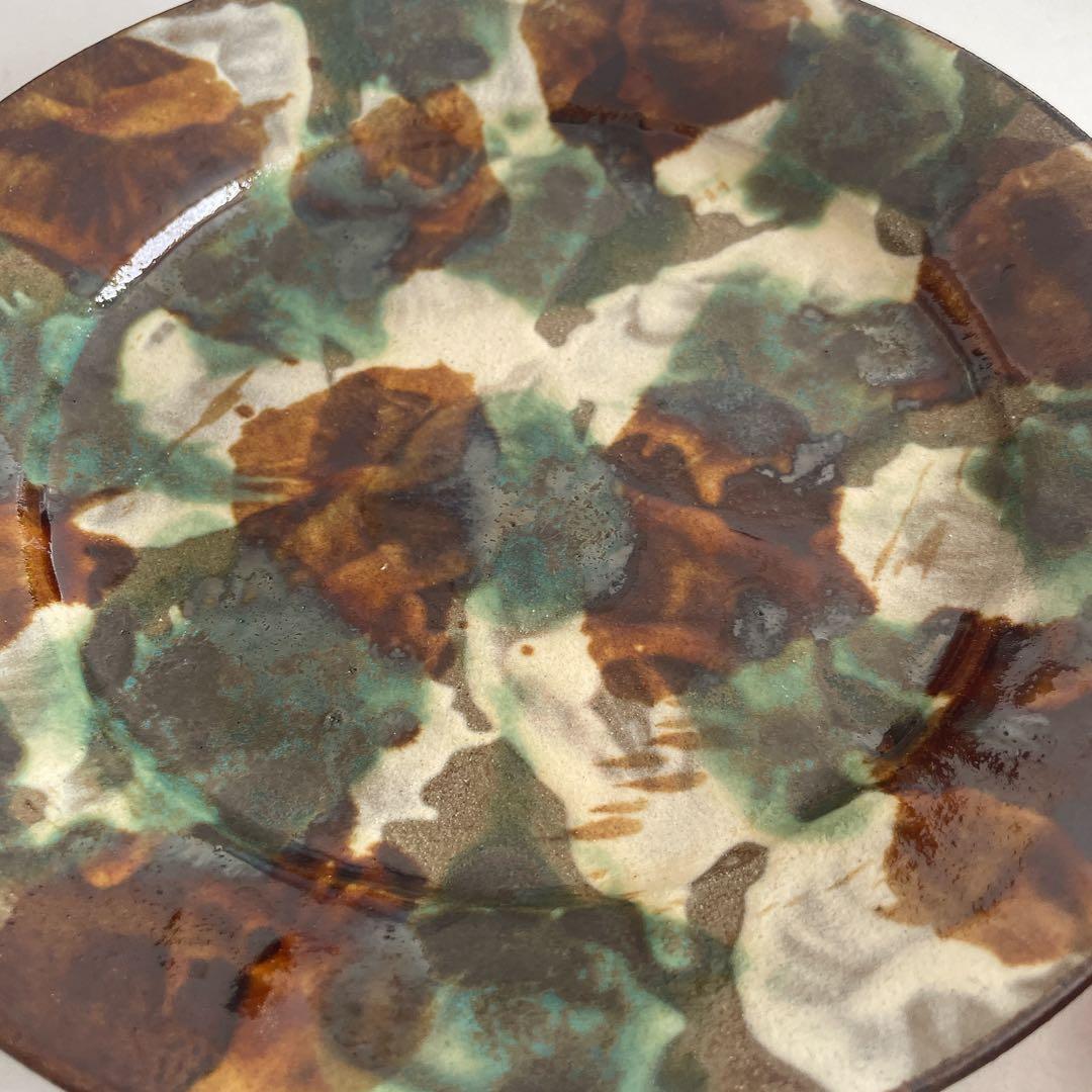 石倉陶器所 三彩点打ち 7.5寸平皿 2枚セット - メルカリ