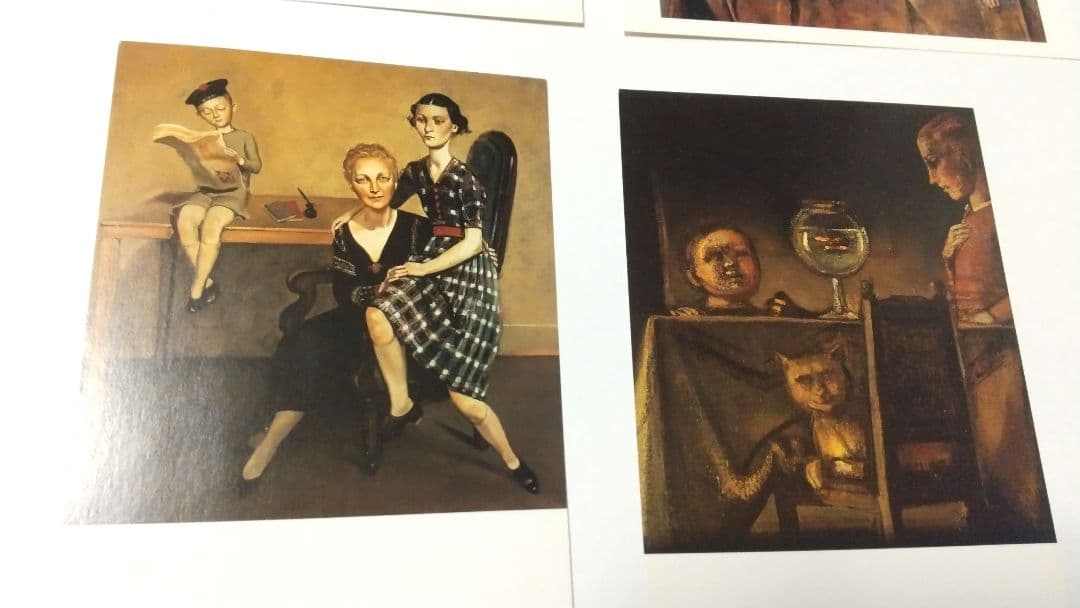 バルテュス バルチュス ポストカードセット balthus 7枚セット ハガキ