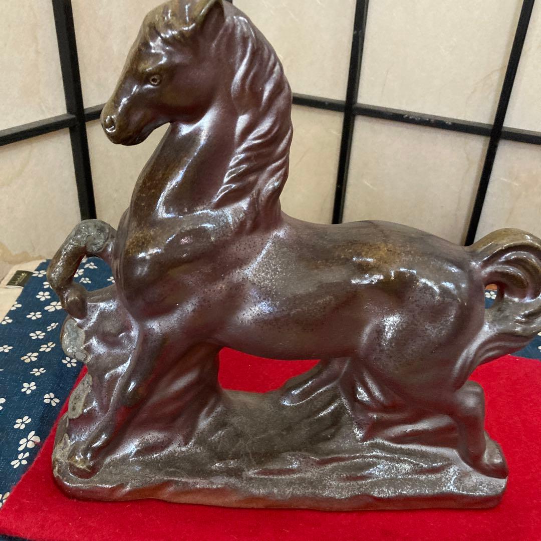備前焼和泉窯さん初売りです❣️馬の来年の干支大置物❣️