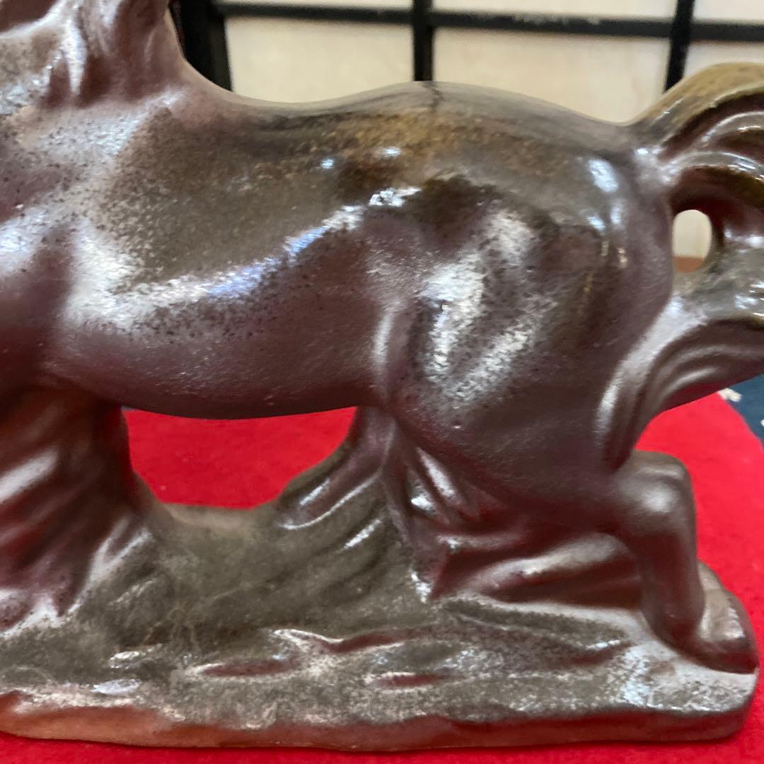 備前焼和泉窯さん初売りです❣️馬の来年の干支大置物❣️
