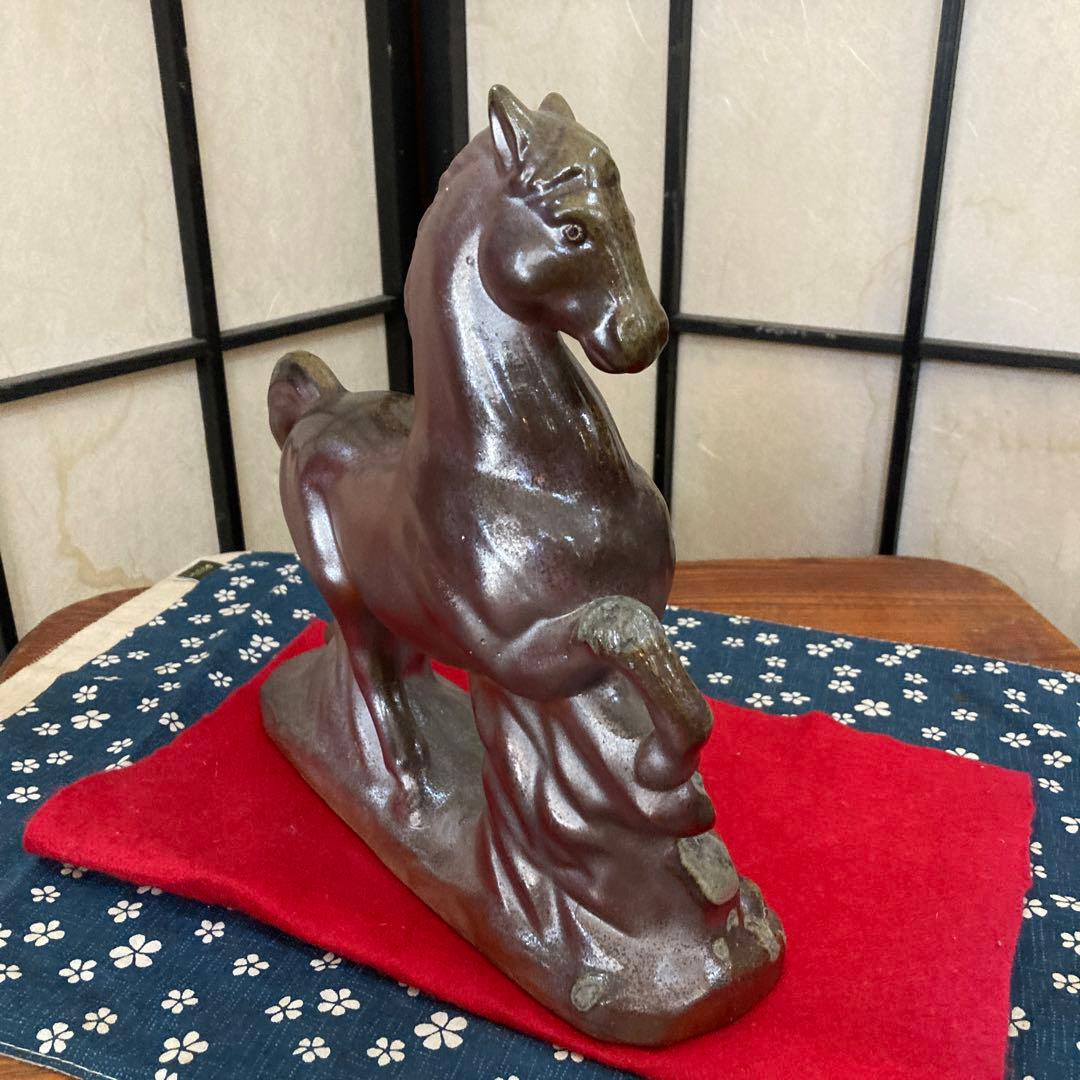 備前焼和泉窯さん初売りです❣️馬の来年の干支大置物❣️