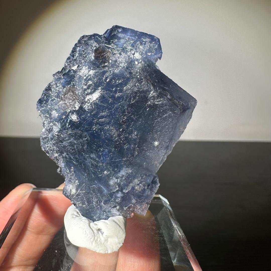 希少❣️ビスマスナイト共生ブルーフローライトの原石NO.051408