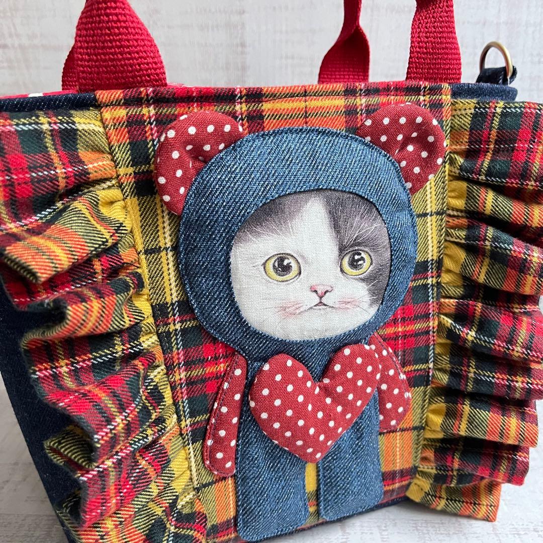 ゆ*ら様 フリルトートバッグ＊コヤンイサムチョン