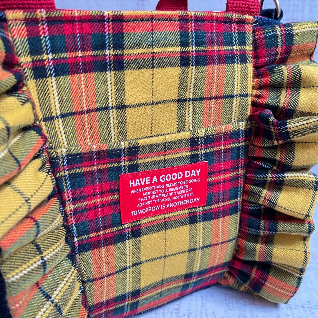 ゆ*ら様 フリルトートバッグ＊コヤンイサムチョン