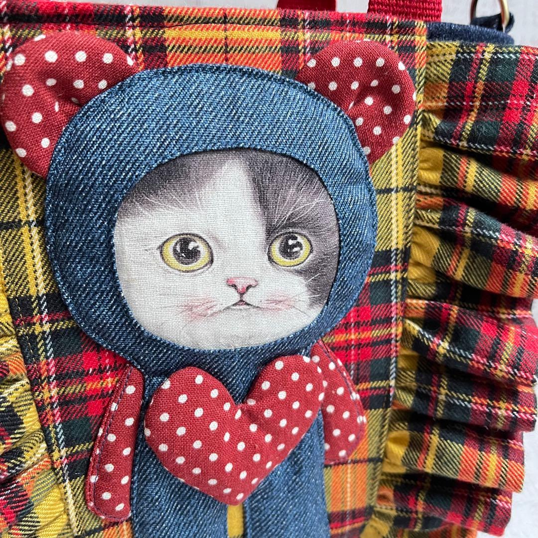 ゆ*ら様 フリルトートバッグ＊コヤンイサムチョン