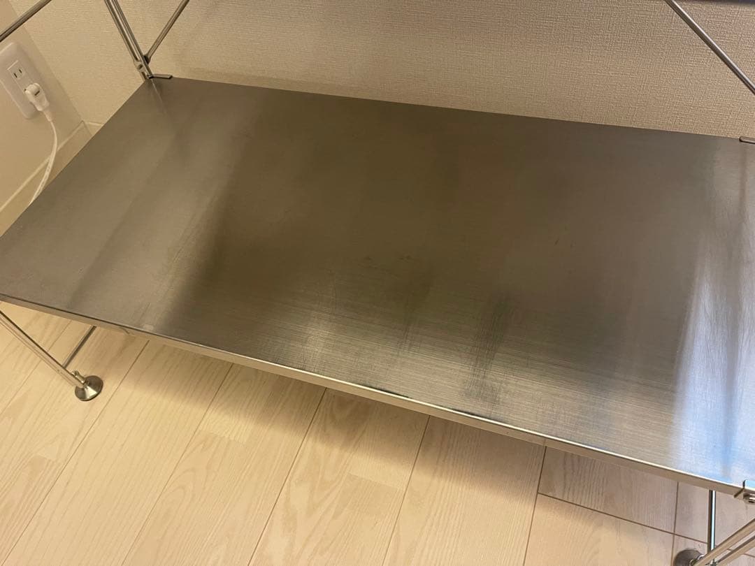 ステンレスユニットシェルフ　ステンレス棚セット　ワイド　中