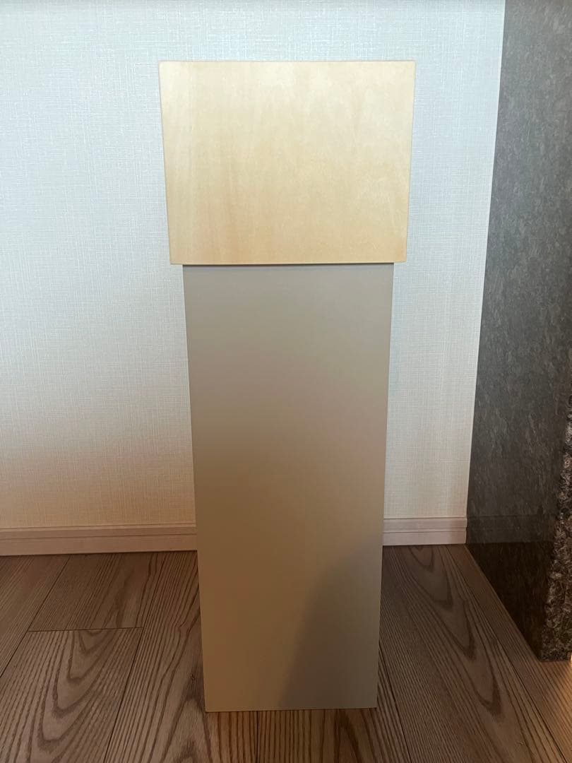 W CUBE 30 (シャンパンベージュ, 30L) ゴミ箱